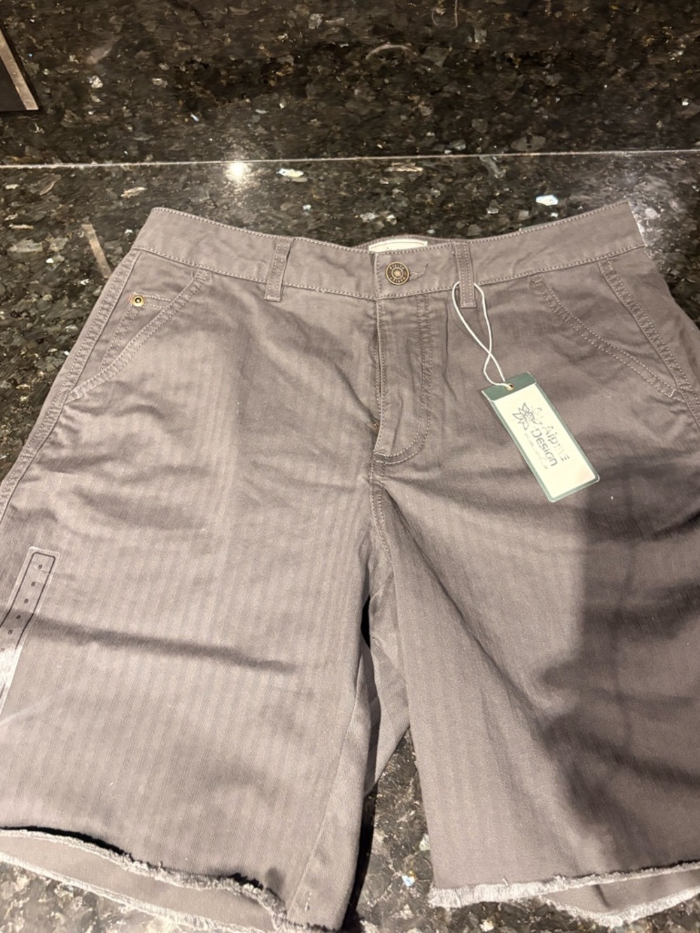 Alpine Design Men's Gray Chino Shorts